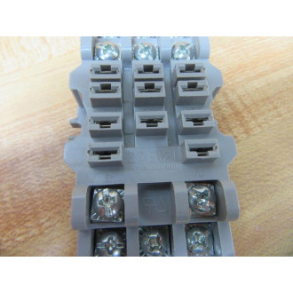 Potter & Brumfield 27E121 AMF Relay Socket - Used
