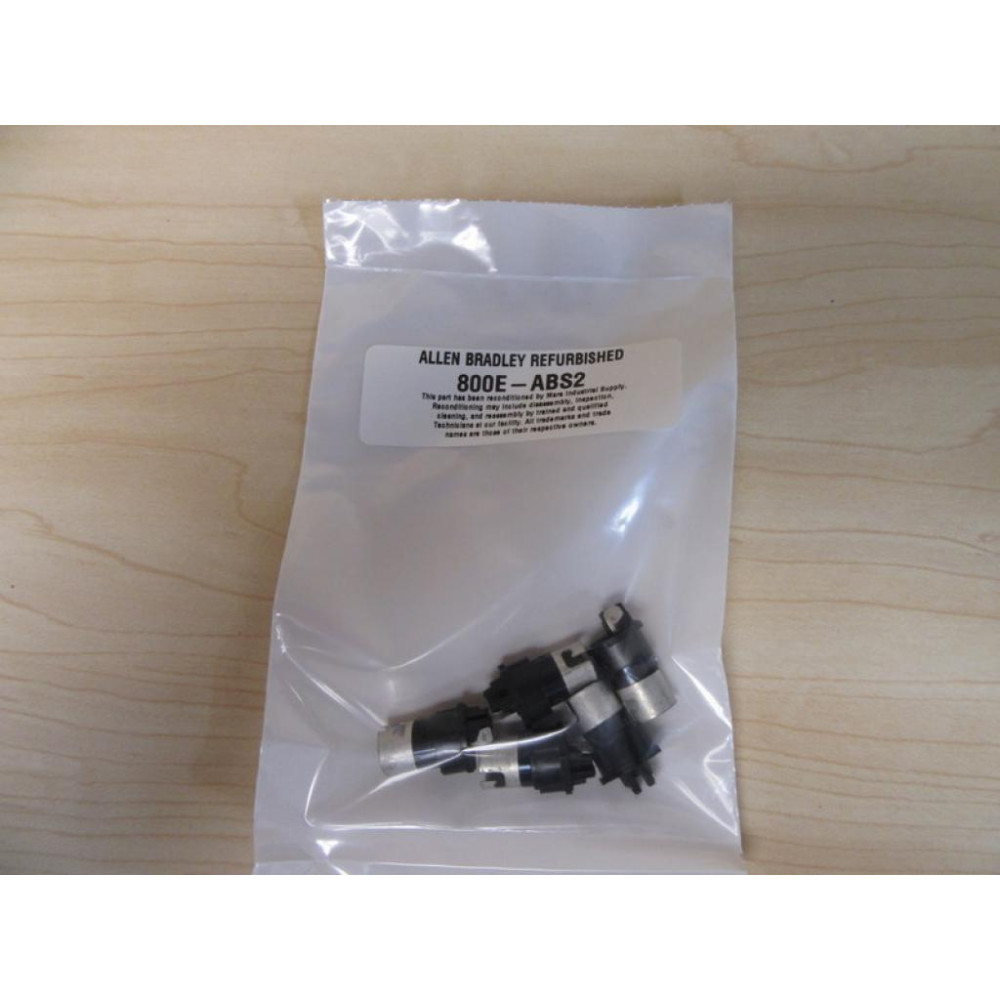 Allen Bradley 800E-ABS2 Lamp Socket Assembly (Pack of 5) - Refurbished