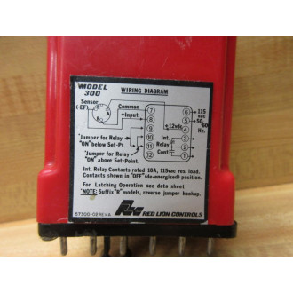 Red Lion Controls 300-51-30034 Speed Sensing  Switch 300 - Used