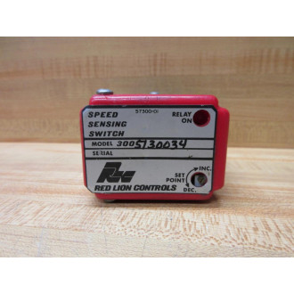 Red Lion Controls 300-51-30034 Speed Sensing  Switch 300 - Used