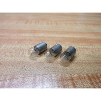 24V0.05A Miniature Lamp Light Bulb 24V005A (Pack of 3) - New No Box