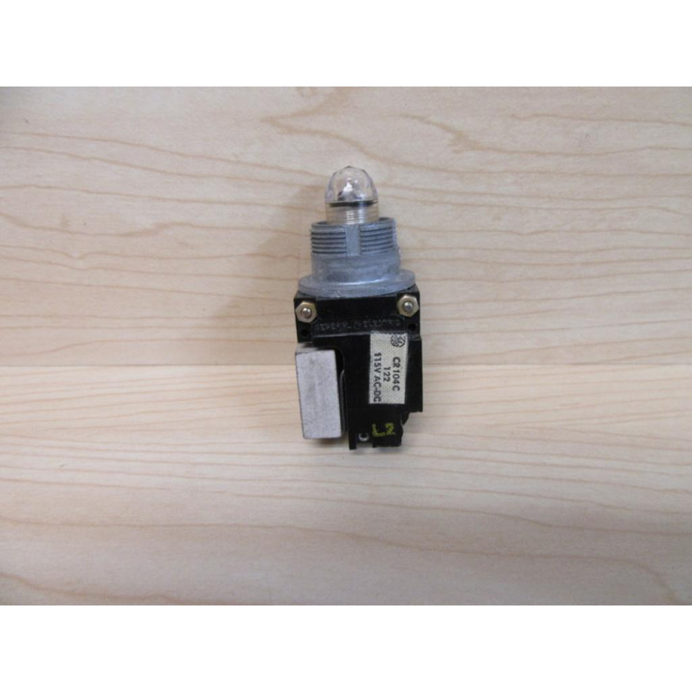 General Electric CR104C122 Lamp Base - Used