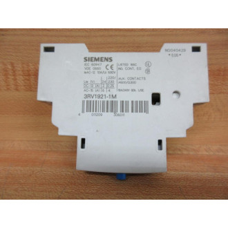 Siemens 3RV1921-1M Alarm Switch 3RV19211M - Used