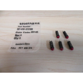 Dialight 507-4761-3731500 Dialco LED Bulb 507-4761 (Pack of 5)