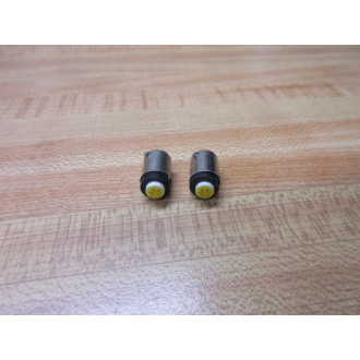 Eiko DDPSP911216 Miniature Lamp Bulb SP911216 Yellow (Pack of 2) - New No Box