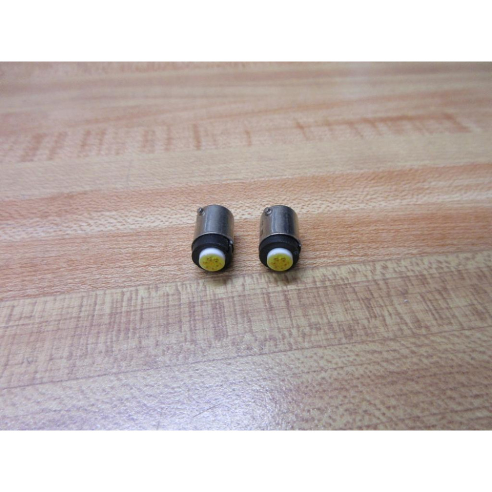 Eiko DDPSP911216 Miniature Lamp Bulb SP911216 Yellow (Pack of 2) - New No Box