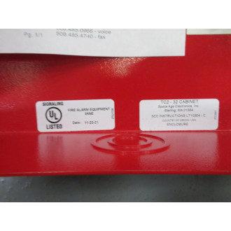 Space Age Electronics SSU00645 Fire Alarm Terminal Cabinet