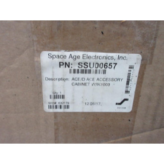 Space Age Electronics SSU00657 Accessory Cabinet Enclosure