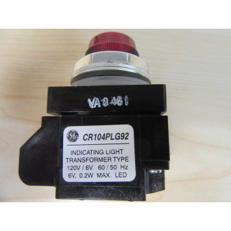 General Electric CR104PLG92R Pilot Light - New No Box