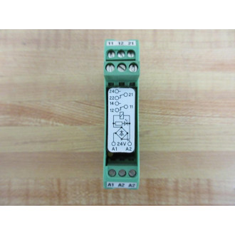 Phoenix Contact EMG 17-RELKSR-2421-21-LC AU Relay Module 2941439 - Used