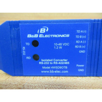 B & B Electronics 4WSD9OTB Communication Converter - Used