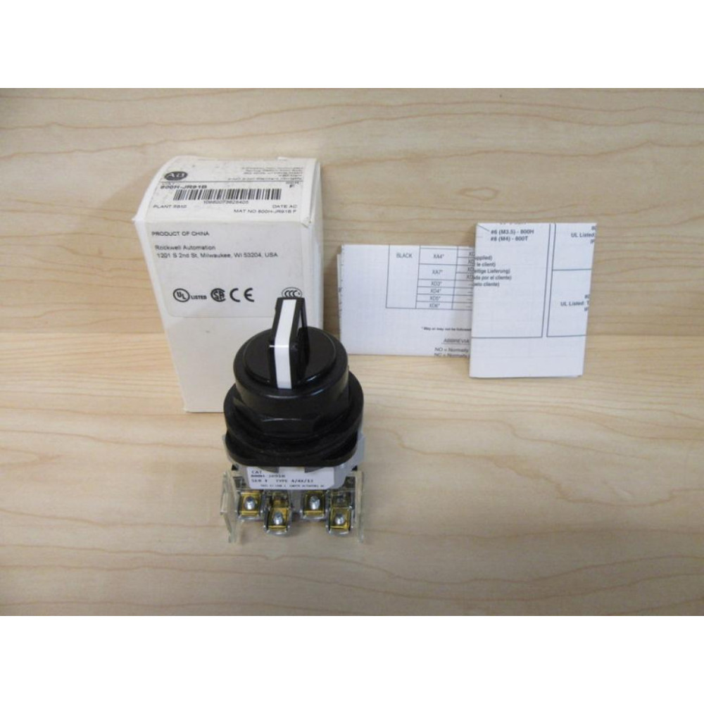 Allen Bradley 800H-JR91B Selector Switch