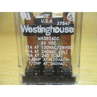 Westinghouse MR3B24DC Relay