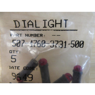 Dialight 507-4760-3731500 LED Bulb (Pack of 5)