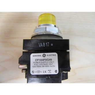 General Electric CR104PBL11E1S2 Push Button Switch