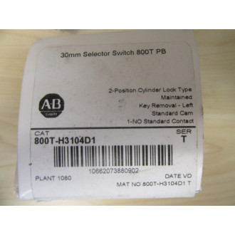 Allen Bradley 800T-H3104D1 Selector Switch