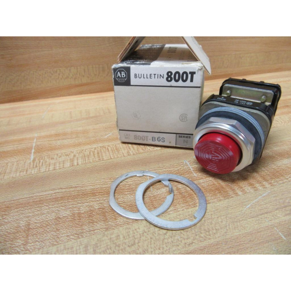 Allen Bradley 800T-B6S Pushbutton 800TB6S