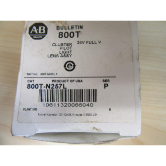 Allen Bradley 800T-N257L Cluster Light Lens