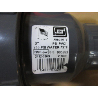 Spears 2432-020G Single Entry 2" Ball Valve 2432020G - New No Box