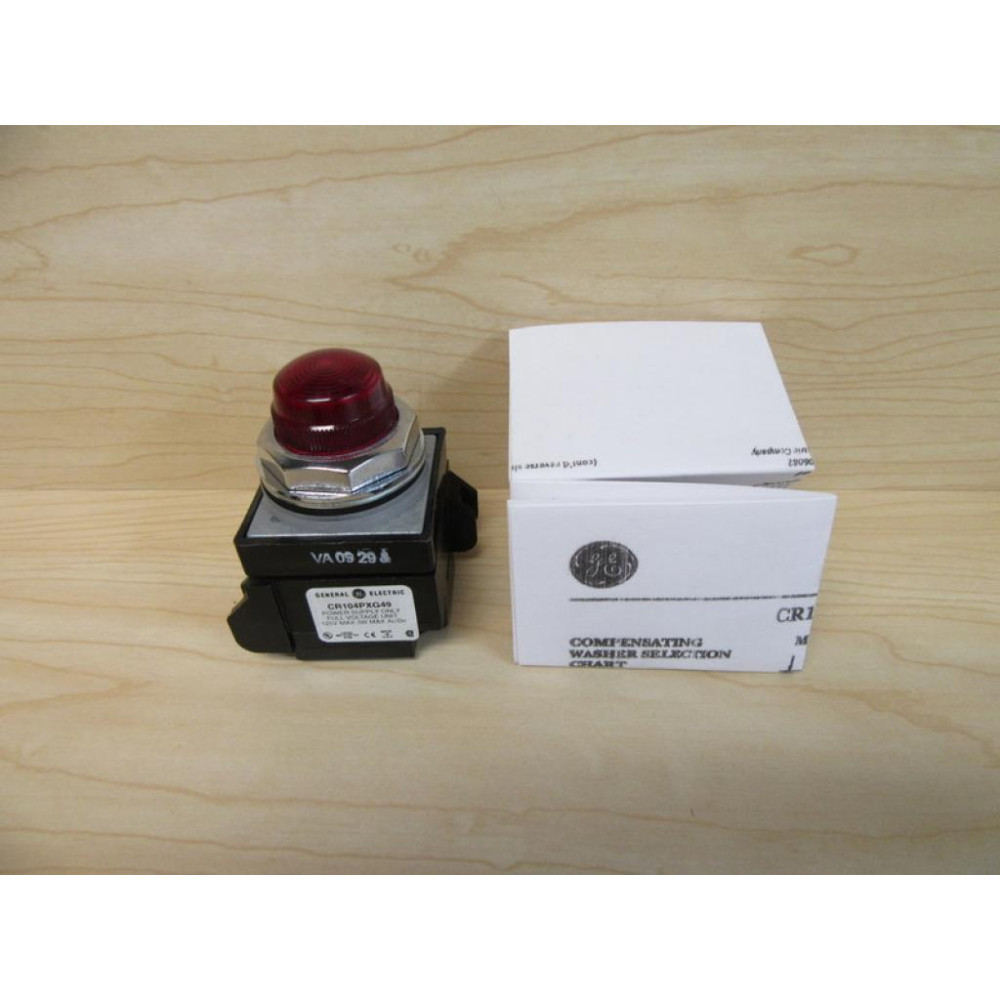 General Electric CR104PLG22R Pilot Light - New No Box