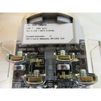 Allen Bradley 800T-H4804B Selector Switch