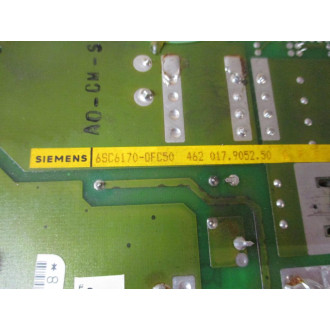 Siemens 6SC6170-0FC50 Power Board 6SC61700FC50 - Used