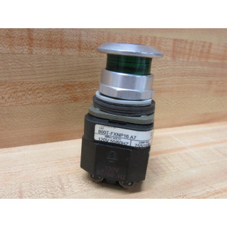 Allen Bradley 800T-FXNP16A7 Button 800TFXNP16A7 WGreen Cap - Used