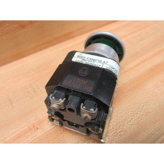 Allen Bradley 800T-FXNP16A7 Button 800TFXNP16A7 WGreen Cap - Used