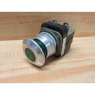 Allen Bradley 800T-FXNP16A7 Button 800TFXNP16A7 WGreen Cap - Used