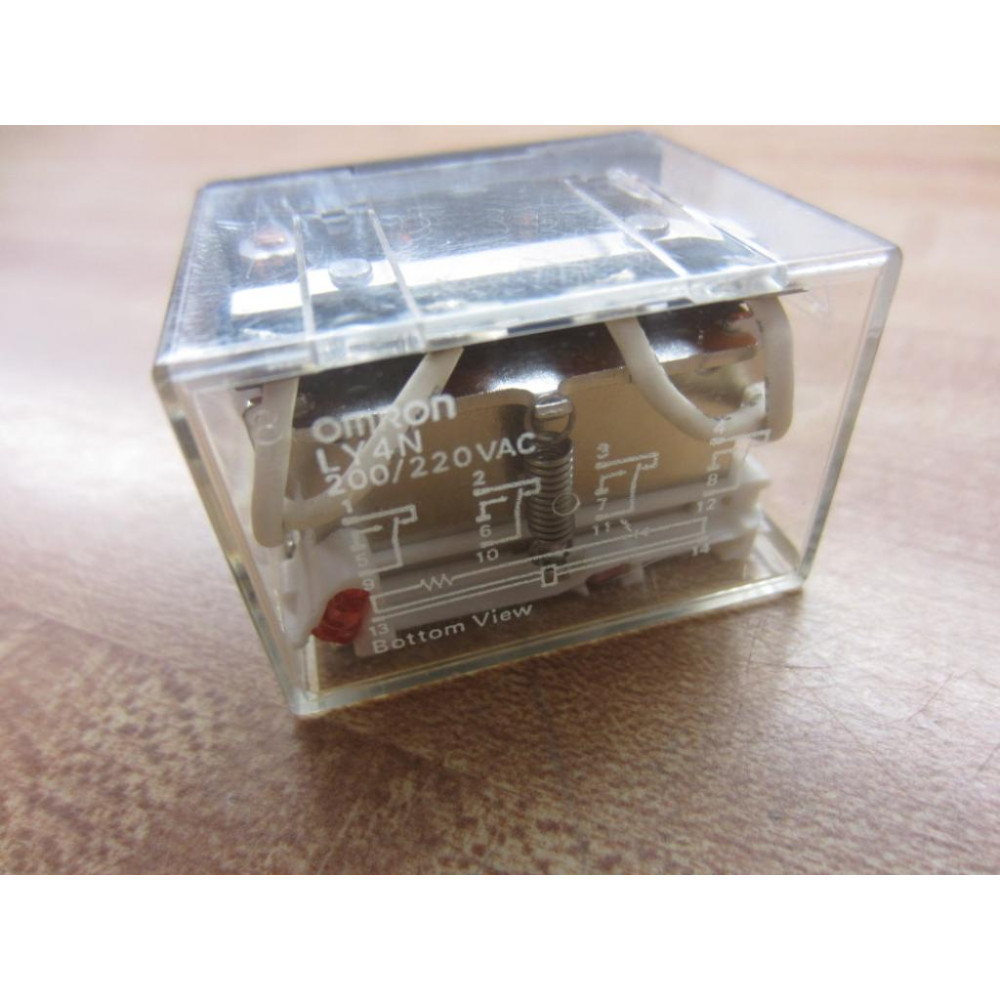 Omron LY4N-200220V AC Relay LY4N-200220VAC - New No Box