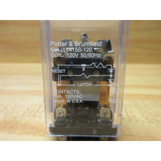 Potter & Brumfield KUL-11A15S-120V AC Relay KUL-11A15S-120