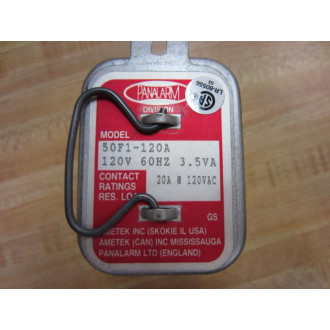 Panalarm 50F1-120A Relay 50-F1 - New No Box
