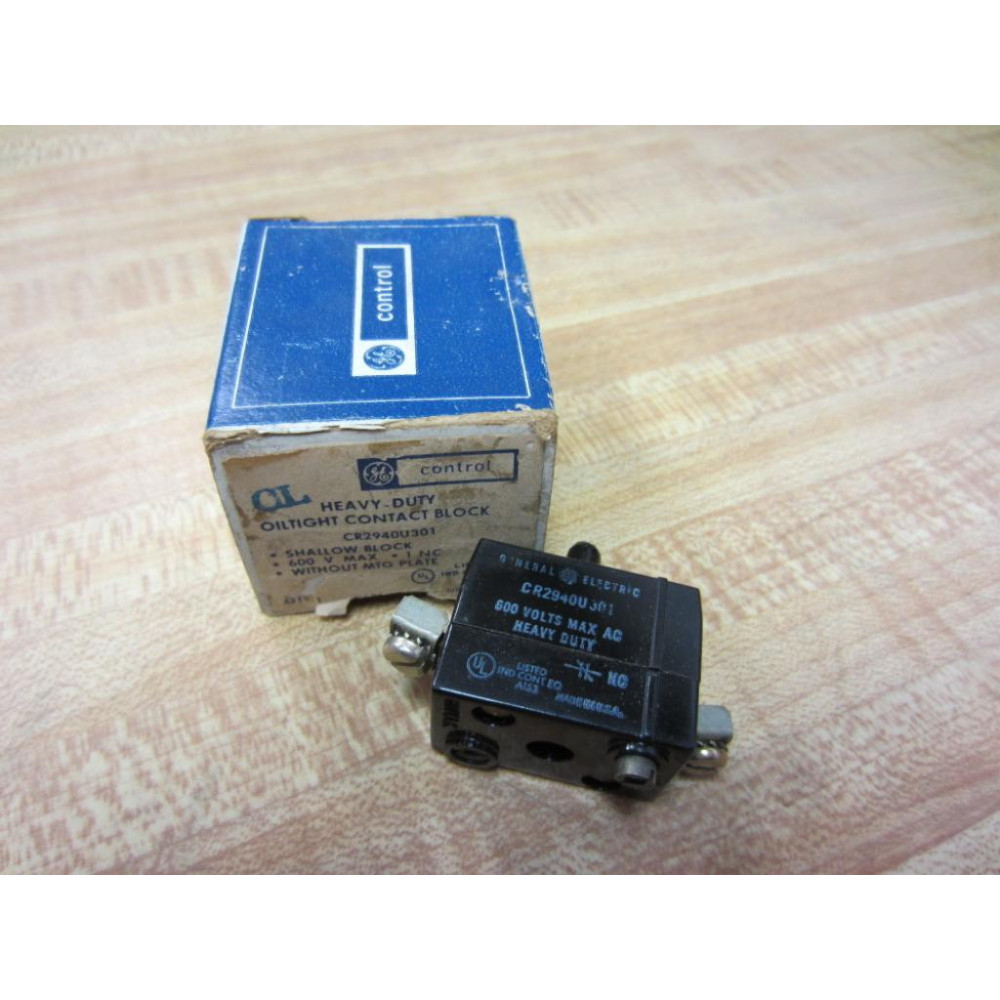 General Electric CR2940U301 GE Block