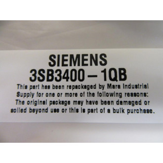 Siemens 3SB3400-1QB Lamp Module 3SB34001QB