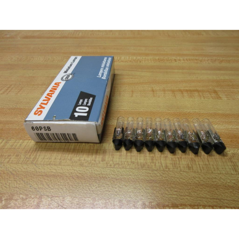Sylvania 60PSB Osram Miniature Lamp Light Bulbs (Pack of 10)