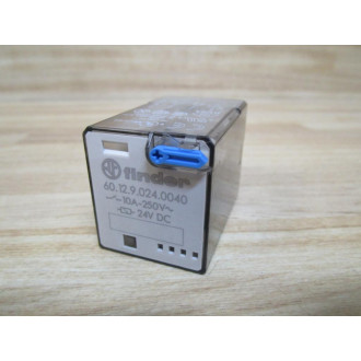 Finder 60.12.9.024.0040-24V DC Relay 60.12.9.024.0040-24VDC - Used