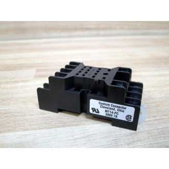 Custom Connector MT14-PC Relay Socket MT14PC . - New No Box