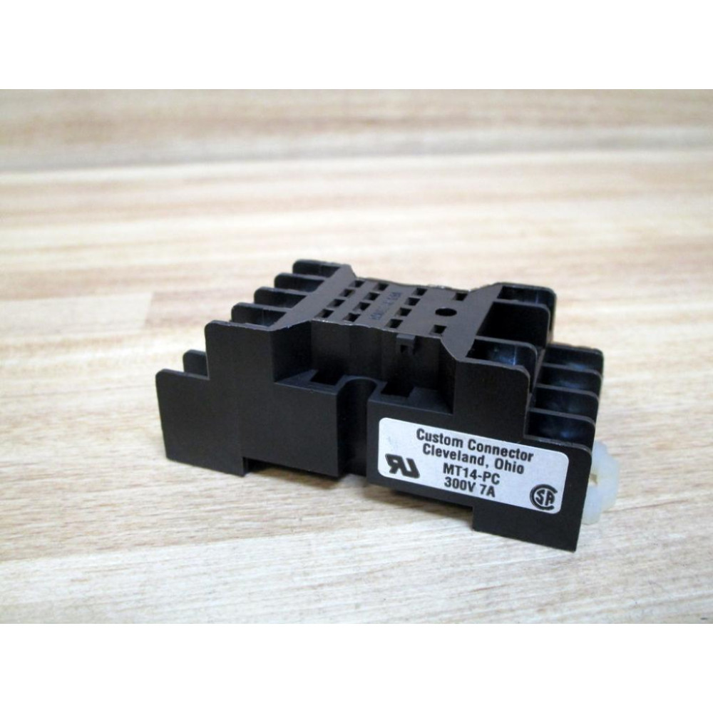Custom Connector MT14-PC Relay Socket MT14PC . - New No Box
