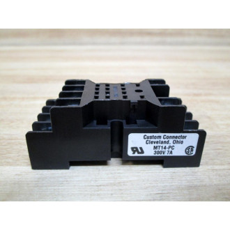 Custom Connector MT14-PC Relay Socket MT14PC . - New No Box