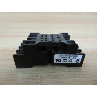 Custom Connector MT14-PC Relay Socket MT14PC 10 Amp - New No Box