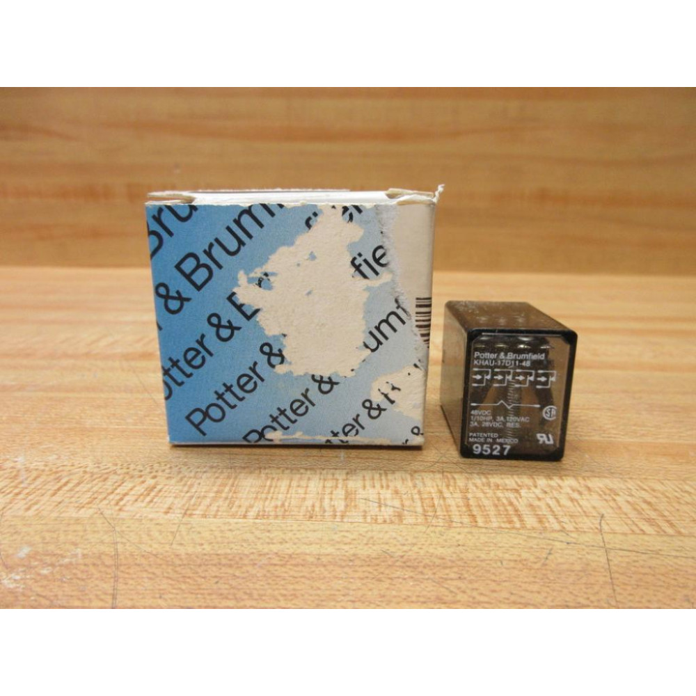 Potter & Brumfield KHAU-17D11-48V DC Relay KHAU-17D11-48VDC