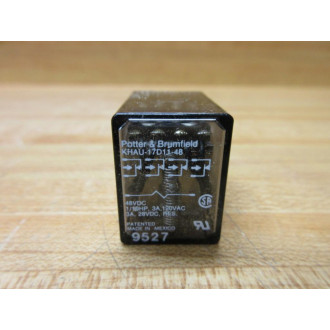 Potter & Brumfield KHAU-17D11-48V DC Relay KHAU-17D11-48VDC
