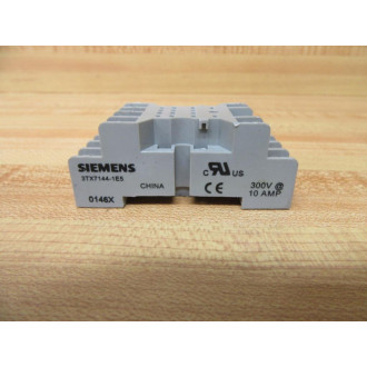 Siemens 3TX7144-1E5 Relay Socket 3TX71441E5 (Pack of 3) - New No Box