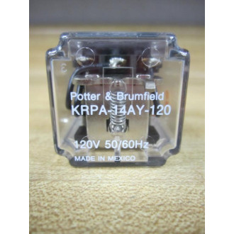 Potter & Brumfield KRPA-14AY-120 Relay KRPA-14AY-120V (Pack of 5) - New No Box