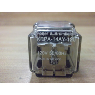 Potter & Brumfield KRPA-14AY-120 Relay KRPA-14AY-120V
