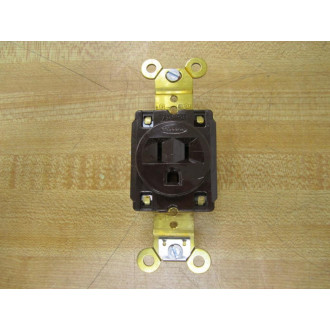 Hubbell HBL 5261 Single Receptacle HBL5261 15A 125V (Pack of 2)