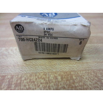 Allen Bradley 700-HC24Z24-24V DC Relay  700HC24Z24-24VDC Series B