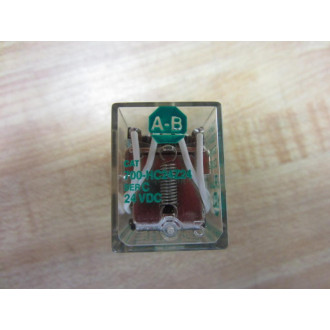 Allen Bradley 700-HC24Z24-24V DC Relay  700HC24Z24-24VDC Series C - Used