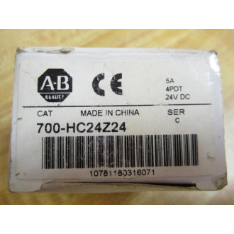 Allen Bradley 700-HC24Z24-24V DC Relay  700HC24Z24-24VDC Series C