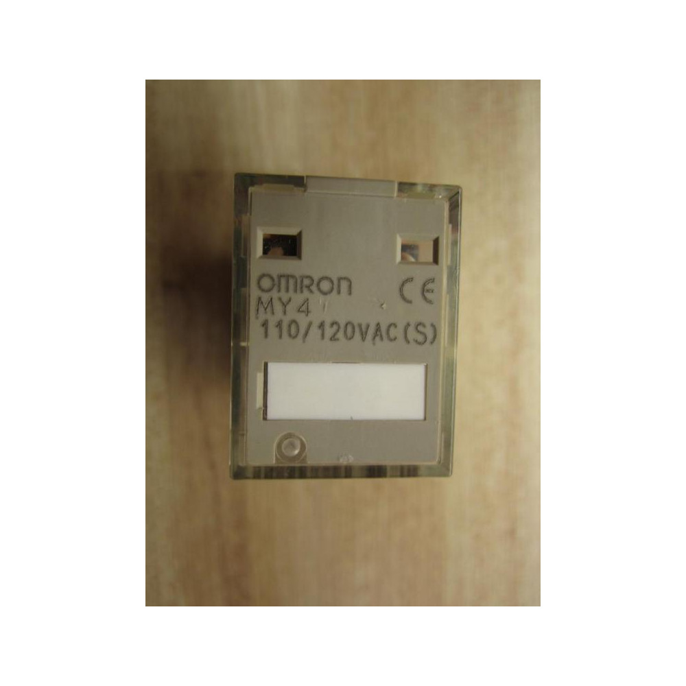 Omron MY4-110120VAC(S) Relay MY4-110120V AC (S) - Used